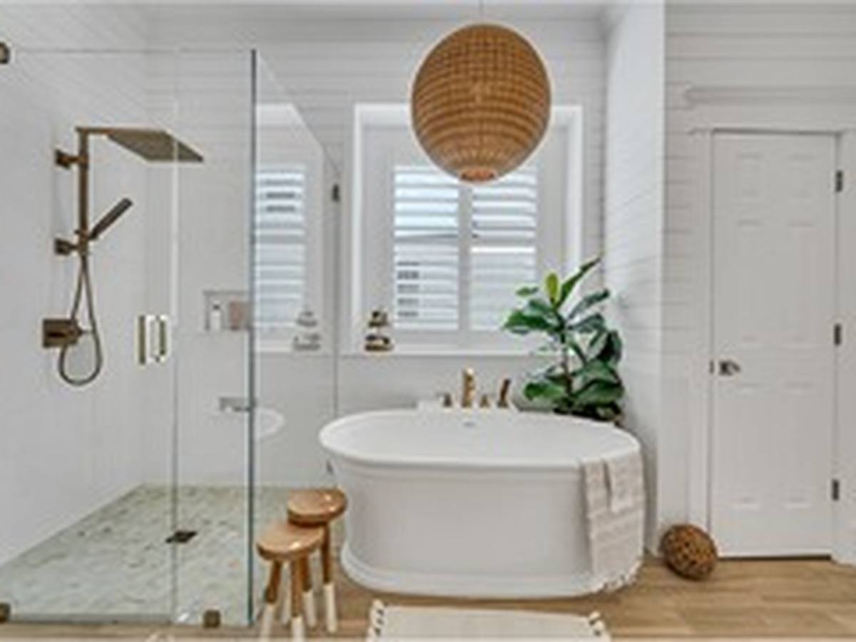 After: Coastal Master Bath