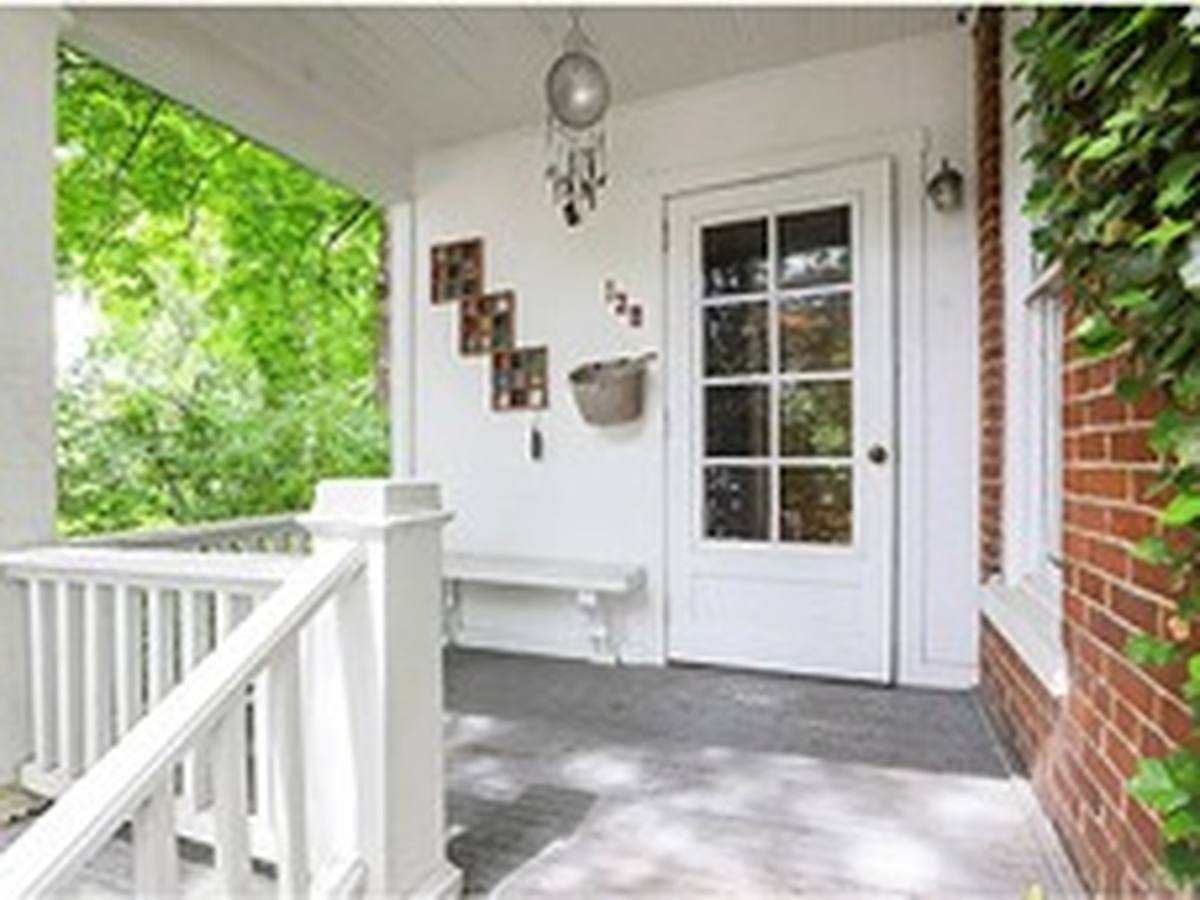 Before: Front Porch Detail