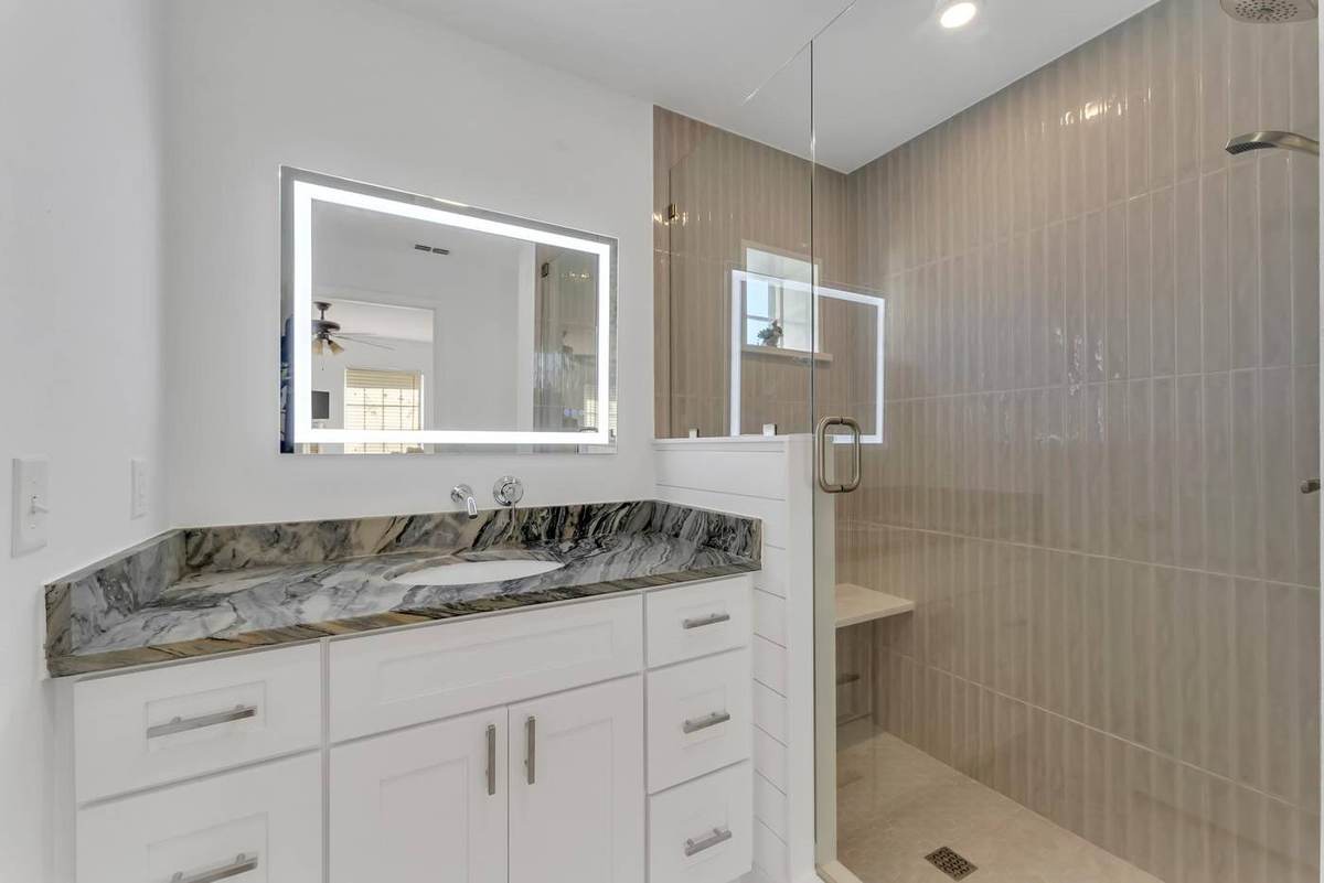 Modern Master with Patterned Tile
